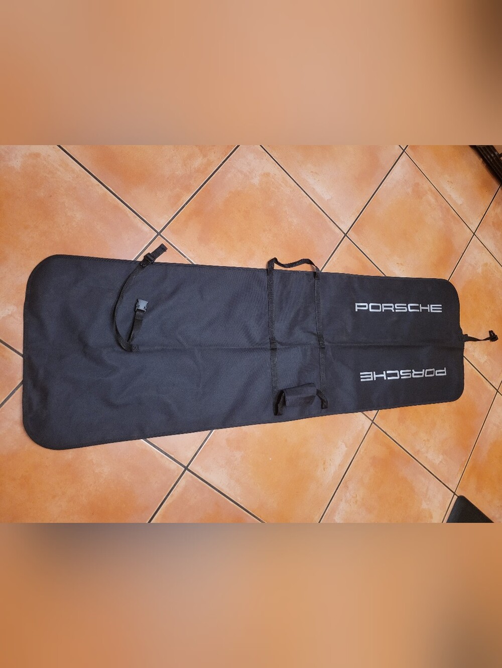 Porsche Cayenne Black Canvas Bag Holder For Roof Racks